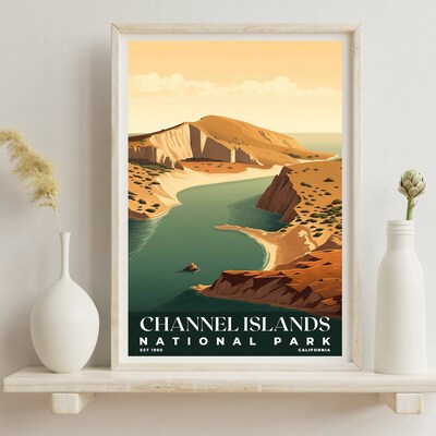 Channel Islands National Park Poster, Travel Art, Office Poster, Home Decor | S3 - image6